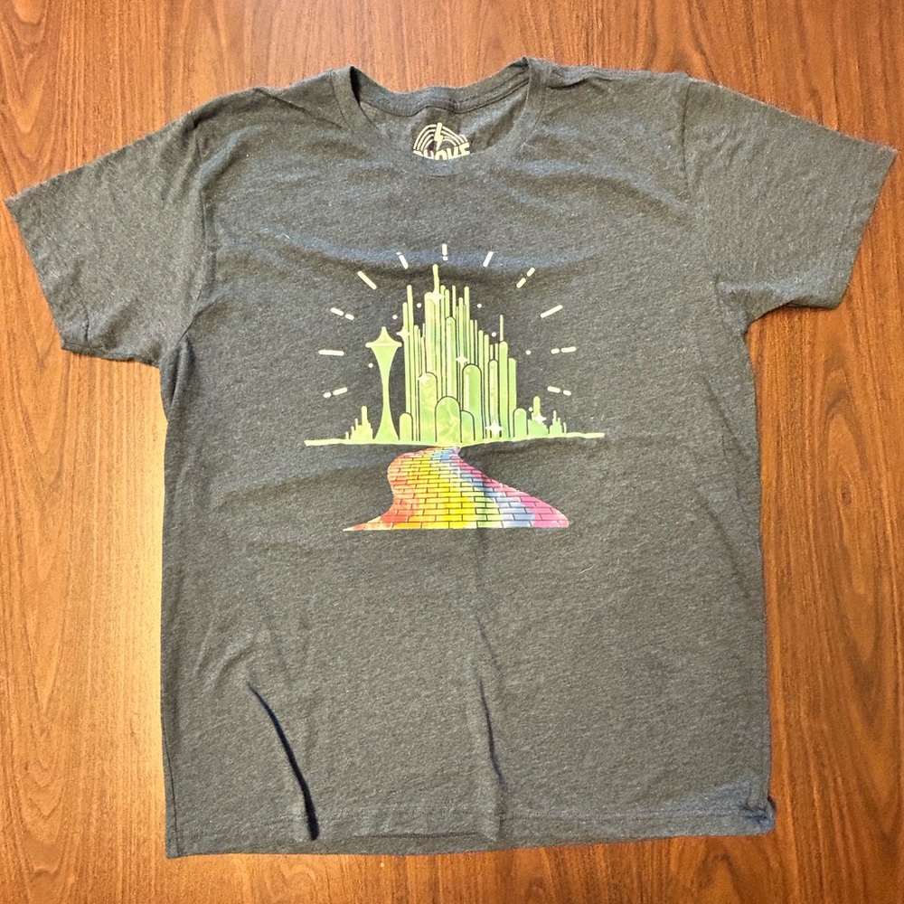 Seattle Pride Shirt from the Museum of Pop Culture